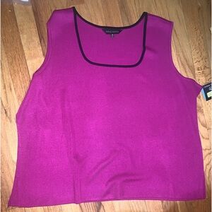 Ming wang knit top